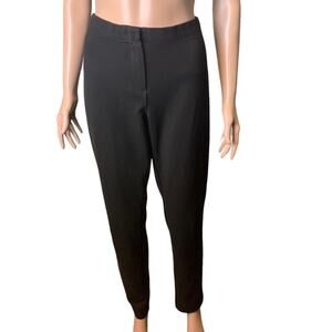 J. Jill Brown Stretch Dress Pants Size 12 Career Office Minimalist Mature Preppy